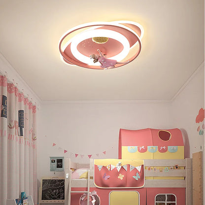 Galactic Adventure Kids Room Lamp