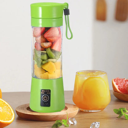 "SwiftBlend 400: Ultimate Portable Smoothie & Juice Maker for Home, Office & Travel"