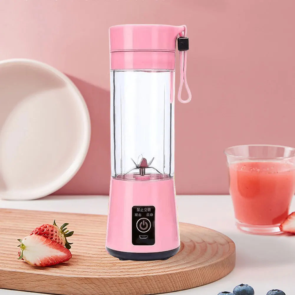 "SwiftBlend 400: Ultimate Portable Smoothie & Juice Maker for Home, Office & Travel"