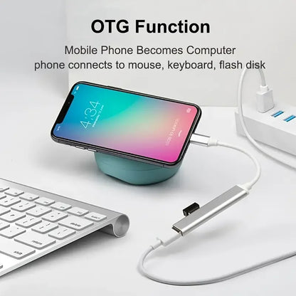 FastConnect 4-Port USB 3.0 & Type-C Hub