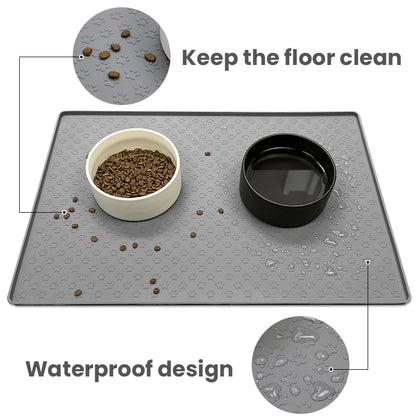 PurrfectPlacemat Silicone Pet Feeder Mat