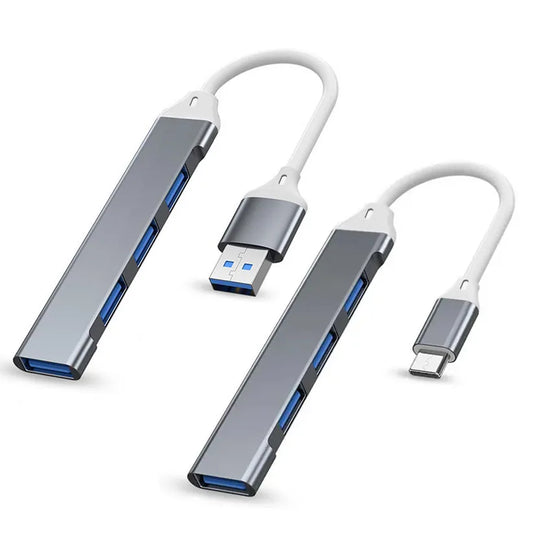 FastConnect 4-Port USB 3.0 & Type-C Hub